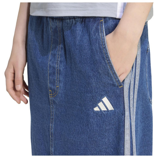 Adidas Γυναικεία φούστα Stadium Washed Denim Loose Fit Skirt